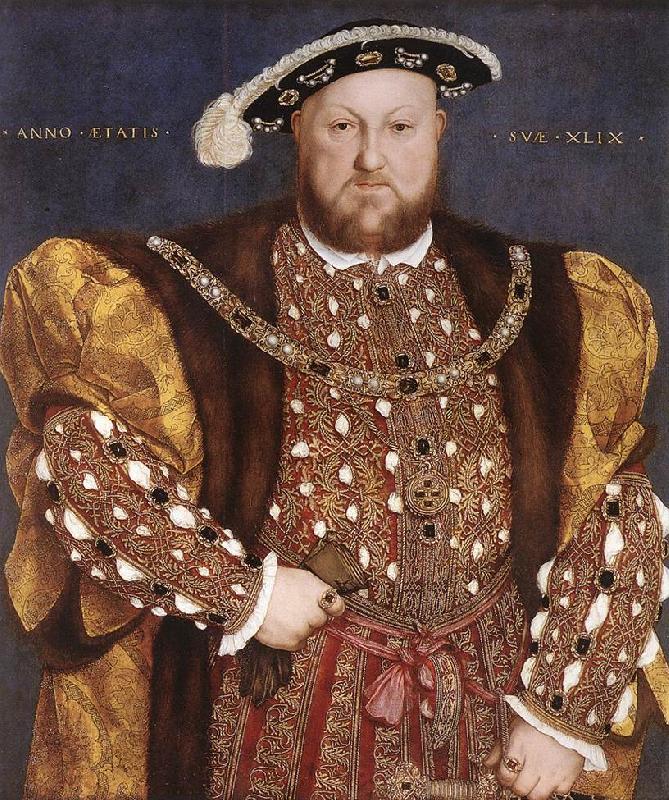 HOLBEIN, Hans the Younger Portrait of Henry VIII dg
